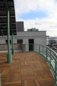 Green railing design for terrace balcony
